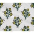 thumbnail image 4 of oneOone Cotton Flex Fabric Leaves & Floral Block Decor Fabric Printed BTY 40 Inch Wide, 4 of 4