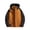 Brown, variant on Pisexur Plus Size Jackets for Men Men's Stitching Drawstring Hooded Slim Fashion Jacket Coat Outwear Fall Jackets Windbreaker Jackets