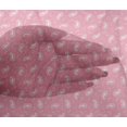 thumbnail image 4 of oneOone Viscose Chiffon Fabric Dot & Paisley Small Decor Fabric Printed BTY 42 Inch Wide, 4 of 4