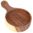 thumbnail image 2 of Serving Bowl, Individual Handmade Wood Bowl With Handle For Cereals Nut Mixes Snacks For Salads Pasta, 2 of 8