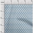 thumbnail image 1 of oneOone Viscose Jersey Fabric Square & Arrow Sign Kasuri Printed Craft Fabric BTY 60 Inch Wide, 1 of 5