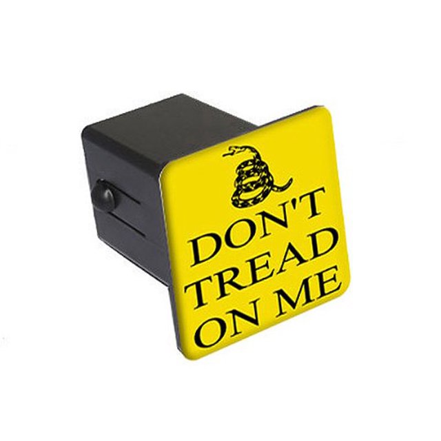 GRAPHICS & MORE Gadsden Don't Tread On Me Tow Trailer Hitch Cover Plug Insert 2"