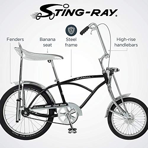 VINTAGE Schwinn フレーム ステム ハンドル パッド 3点セット Schwinn Classic Old School Krate Bike, Ape Handlebar and Bucket