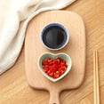 thumbnail image 1 of Agiferg Mini Assiette Assaisonnement Plat de Soja avec Poignées pour Ketchup Condiment Collation, 1 of 2