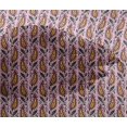 thumbnail image 4 of oneOone Viscose Chiffon Fabric Leaves & Paisley Block Print Fabric BTY 42 Inch Wide, 4 of 4