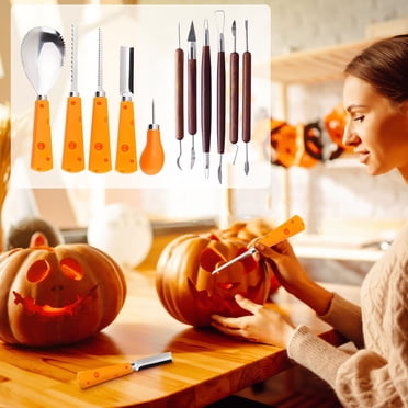 Dvkptbk Carving Implement 11Pcs Fruit Vegetable Carving Knife Stainless Steel Knife Holiday Tool Kitchen Essentials