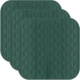 thumbnail image 1 of Canadian Linen Reusable Chair Pads 20"x20", 3 Pack Waterproof Washable Soft Absorbent 100% Cotton Breathable Quilted Incontinence Chair Pee Pad, Green, 1 of 9