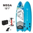 thumbnail image 1 of Aqua Marina Planche de stand up paddle gonflable multi-personnes MEGA 18' 1" iSup, 1 of 6