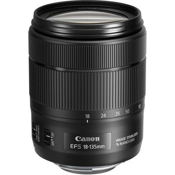 Canon EF-S 18-135mm F/3.5-5.6 Image Stabilization USM Lens (Black