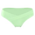 thumbnail image 1 of XZNGL Ladies Comfortable Prenatal Solid Color Large Size Abdominal Panties Low Waiste Underpants, 1 of 5