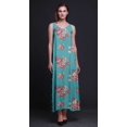 thumbnail image 2 of Bimba Rayon Floral Ladies Printed Backless Spaghetti Strap Long Maxi Evening Party Dress-XX-Large, 2 of 4