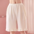 thumbnail image 2 of Timegard Baby Girl Clothes Cute Ruffle Loose Comfy Pjs Shorts Summer Casual Solid Color Cotton Shorts, 2 of 5