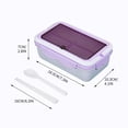 thumbnail image 2 of Dvkptbk bento box Sub Student Lunch Box Microwave Oven Heating Lunch Box Material Office Worker Lunch Box Sealed Lunch Box Lunch Box, 2 of 2