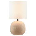 thumbnail image 3 of Bouclair Off White Table Lamp with Resin Base, 3 of 6