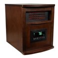 thumbnail image 3 of Lifesmart 6 Element 1500W Electric Infrared Quartz Space Heater, Brown (2 Pack), 3 of 9
