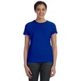 thumbnail image 1 of The Hanes T-Shirt nano-T pour Femmes 45 oz, 100 % Coton Ringspun Bleu ROYAL Foncé L, 1 of 1