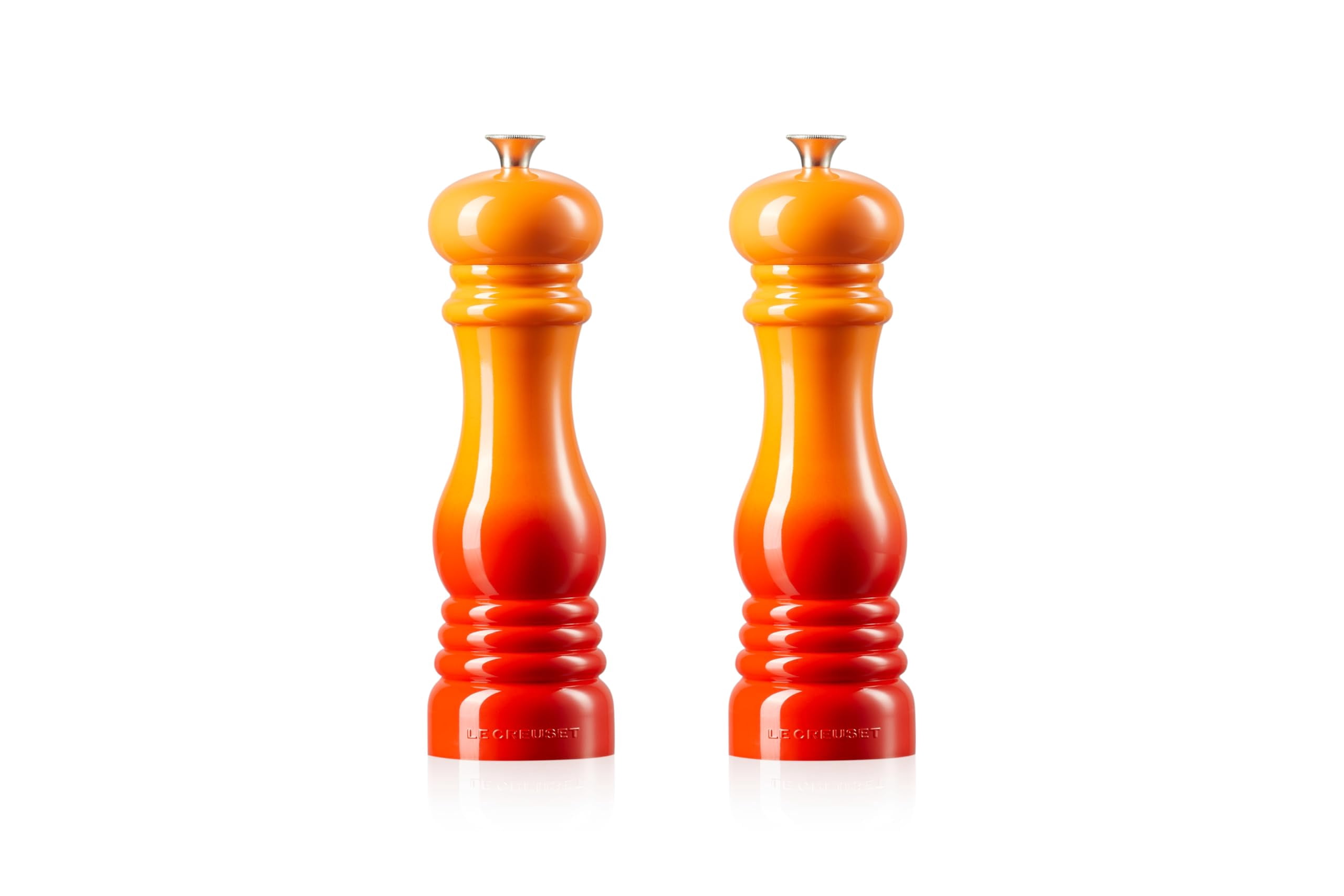 Le Creuset Salt and Pepper Mill Set 8-Inch, Flame - Walmart.ca