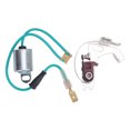 thumbnail image 2 of Distributor Points and Condenser Set Metal Construction Professional Distributor Points Kit Replacement for  43D 45D 4 6 Cylinder, 2 of 7