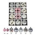 thumbnail image 2 of Agiferg Christmas Ball Gift Box Set Christmas Tree Pendant 3cm6cm/26pcs, 2 of 2
