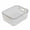 Clear-547, variante sur Boîte de Rangement Transparente, Organisateur de Bureau Grande Capacité, Couvercle en Acrylique Transparent, Design Anti-Poussière, pour Bureau Maison, Rangement Cosmétique, Étagère d'Exposition en Verre Hzhnb / Plastique, Transparent