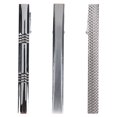 thumbnail image 2 of Miangastore 3Pcs Classical Design Tie Clip Men Silver Wedding Accessories Tie Closure, 2 of 8