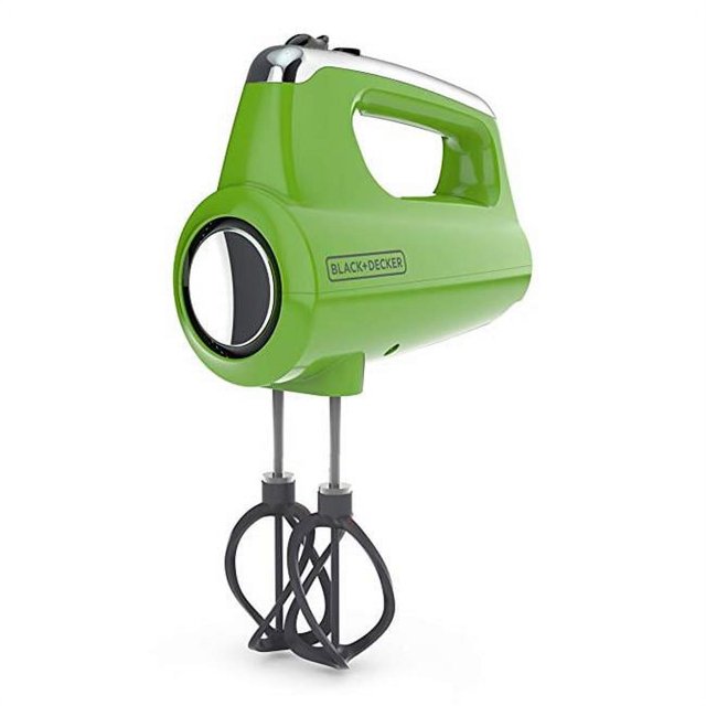 Spectrum Brands MX600L Black & Decker Advanced Helix Performance Premium Hand Mixer, Green