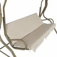 thumbnail image 1 of Housse de Siège de Balançoire de Jardin et Cour Extérieure Améliorée la Plus Récente, Imperméable, Housse de Chaise Balançoire à Suspension, Coussin de Chaise de Jardin et Cour beige, 1 of 6