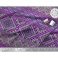 thumbnail image 3 of Soimoi Velvet Fabric Geometric Southwestern Decor Fabric Printed Yard 58 Inch Wide, 3 of 3