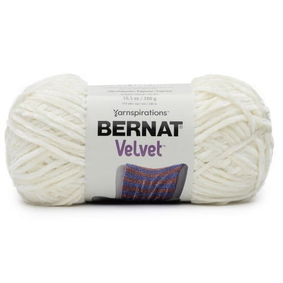 Bernat® Fil Velvet™, Polyester #5 Volumineux, 10,5oz/300g, 315 Yards