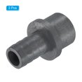 thumbnail image 3 of Unique Bargains UPVC Reducer Pipe Fitting 25mm OD 17mm Barbed, 3 Pack Straight Coupling Adapter Connector, Grey, 3 of 5