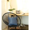 thumbnail image 1 of 17"x 17" Blue Jacquard Decorative Throw Pillow Cover, 1 of 4