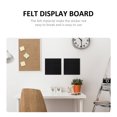 thumbnail image 2 of Announcement Felt Board Reminder Bulletin Board Wall Message Board Memo Notice Board, 2 of 9