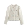 thumbnail image 1 of Birdeem Veste à Manches Courtes pour Femmes Veste Décontractée à Capuche Longue en Polaire pour Femmes, 1 of 1