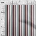 thumbnail image 2 of oneOone Viscose Chiffon Maroon Fabric Stripes Sewing Craft Projects Fabric Prints By Yard 42 Inch Wide-GK, 2 of 4