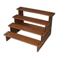 thumbnail image 4 of serony Wooden Display Riser Shelf Collectibles Display Stand [Premium Material]:The multi layer for Dolls Figures Toys 4 Layer 30cm, 4 of 6
