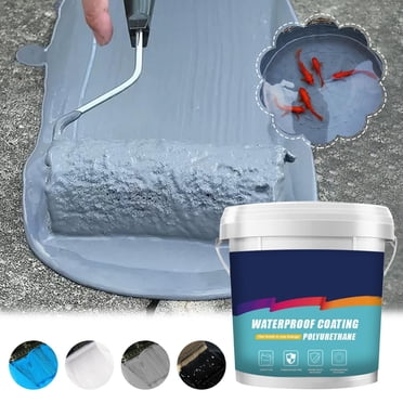 Aodebiao Roof & Exterior Wall Leak Repair Waterproof Coating - 300ml Polyurethane Sealant for Gutters Skylights Basements
