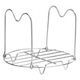 thumbnail image 1 of veasfak Support de Vapeur Dessous-de-Plat Support à Frites Étagère de Refroidissement pour Four Pièces de Friteuse 19,5 cm 201, 1 of 7