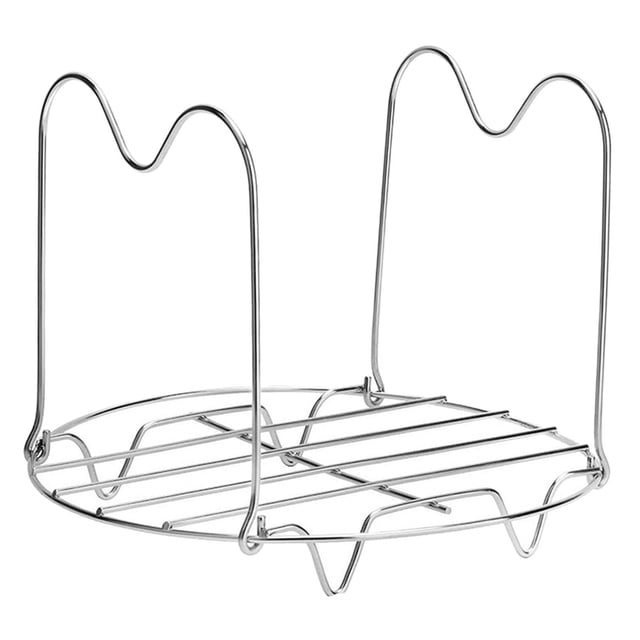 veasfak Support de Vapeur Dessous-de-Plat Support à Frites Étagère de Refroidissement pour Four Pièces de Friteuse 19,5 cm 201