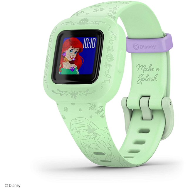 Remis à Neuf (Bon) Garmin - Vivofit Jr. 3 Traqueur d'Activité pour Enfants - Disney Sirène
