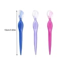 thumbnail image 2 of Makeup Tool Save Time Eye Brown Facial Shaver Styling Props Scraper Shapers Eyebrows Trimmer Practical Eyebrow Stencil Transparent Blue, 2 of 7