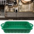 thumbnail image 1 of Minkissy Oil Drip Pan For Car Oil Drain Pan Plastic Green Leakproof 1Pack, 1 of 8