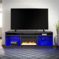 thumbnail image 1 of Ameriwood Home Luna Electric Fireplace TV Stand for TVs up to 65", Graphite Gray, 1 of 8