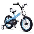 thumbnail image 1 of RoyalBaby Cubetube Button 12 Inch Kids Bike w/Training Wheels, Matte Blue, 1 of 11