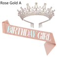 thumbnail image 1 of Party Crown 1 Set Allergy Free Vivid Color   Women Birthday Queen Rhinestone Crown Headgear, 1 of 4