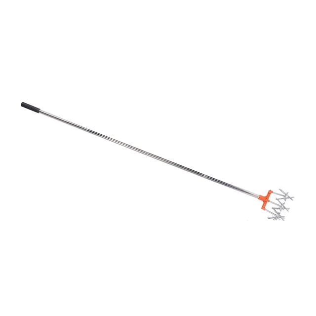 Cultivator Manual Cultivator Tool Stainless Steel Teeth Adjustable Handle Garden Hand Tiller for Lawn