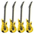 thumbnail image 1 of LSLJS Grande Guitare Gonflable Jouet pour Enfants Déguisement Fête Accessoires de Scène Instrument de Musique Gonflable de Simulation pour Enfants 4 Pcs, 1 of 1