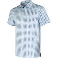 thumbnail image 1 of Polos de Golf pour Hommes à Manches Courtes, Évacuation de l'Humidité, Coupe Sèche, Motifs Imprimés, Polo de Performance à Col, Polos de Golf pour Hommes, 1 of 6