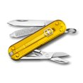 thumbnail image 1 of Victorinox Classic SD 7 Function Translucent Yellow Pocket Knife, 1 of 4