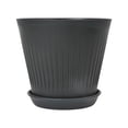 thumbnail image 1 of Flowerpots with Dish Ceramic, Plant Pots with Multiple Drain Holes and Trays Indoor Modern Garden Planter Pots for All Aloe Plants Succulents, Flower Pots, 1 of 3