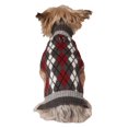 thumbnail image 1 of Holiday Time Pull pour chien rhubarbe Argyle, 1 of 3